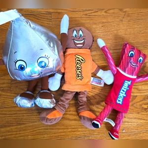 🍫Set of 3 Candy Plush 🍫